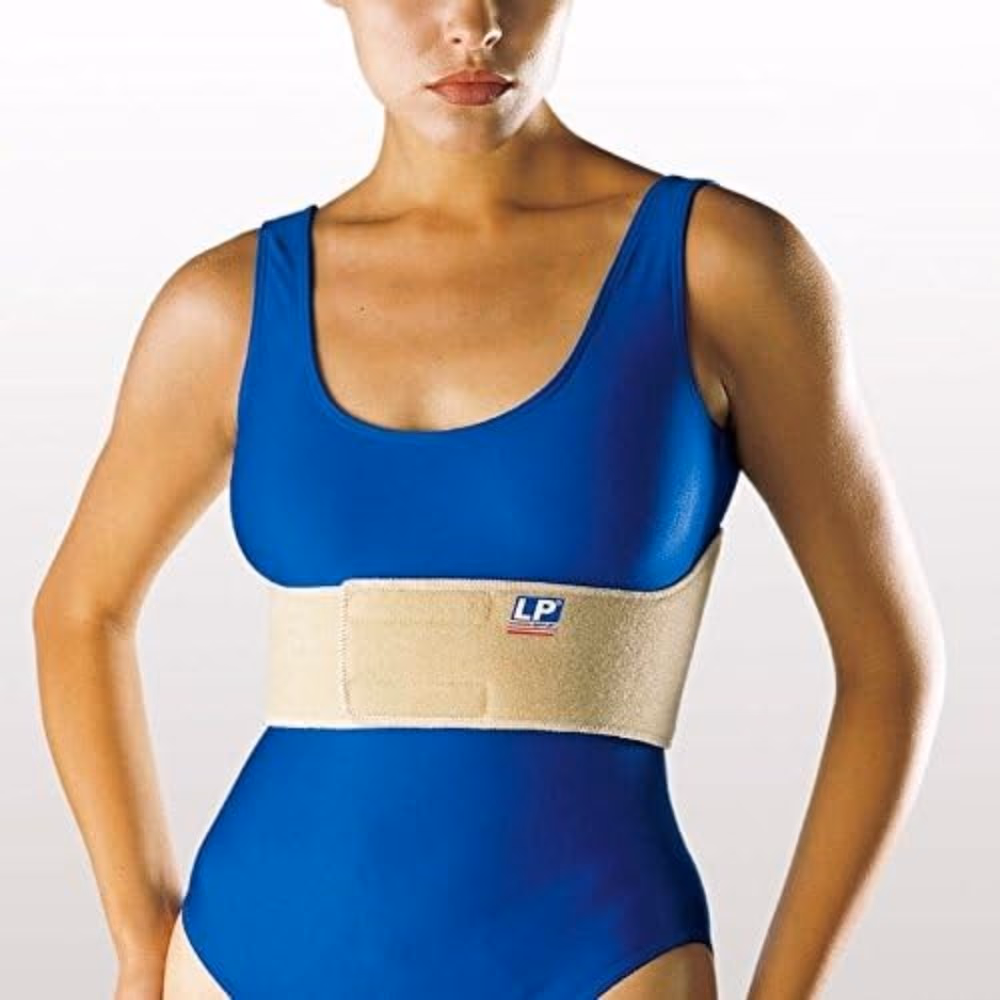 LP 910F Female Rib Belt Tan Medium 2