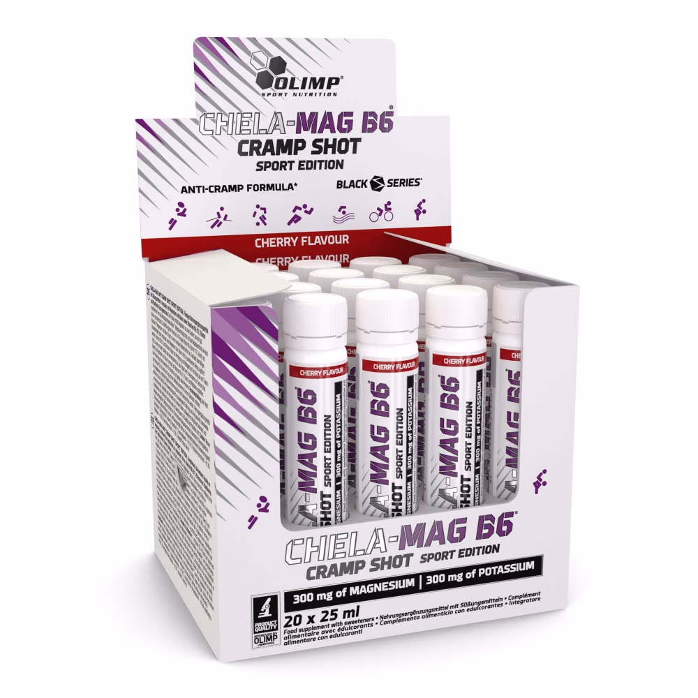 Olimp Chela Mag B6 Cramp Shot Assorted 20s 2