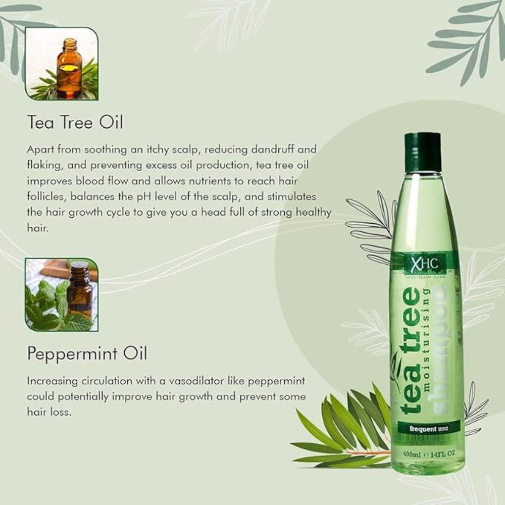 XHC Tea Tree Shampoo 400ml 2