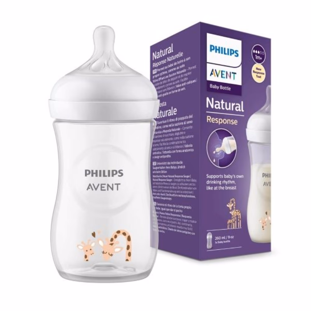 Philips Avent Natural Response 3.0 Feeding Giraffe 260ML 3