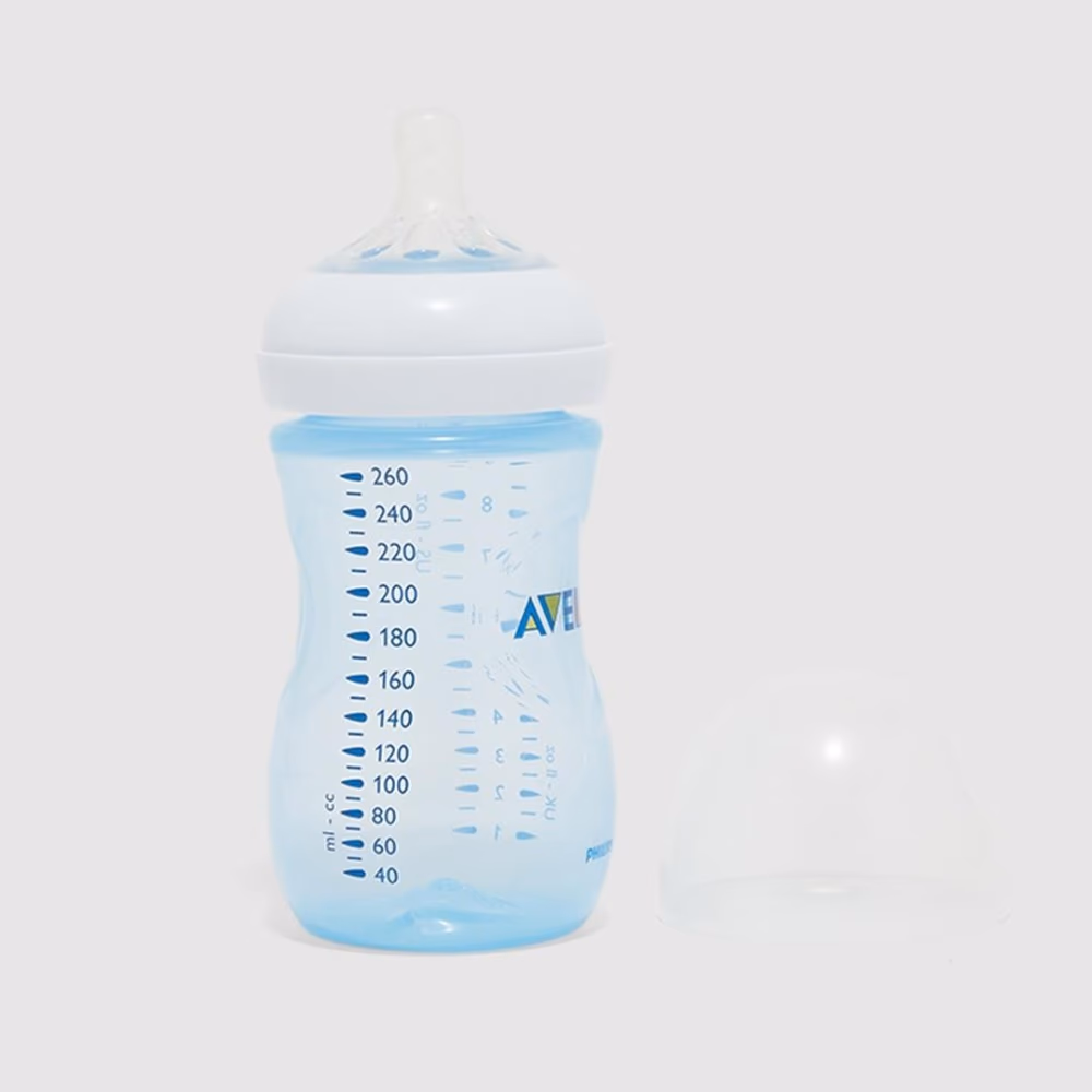 Philips Natural Feeding Bottle SCF035/17 Blue 260ML 3