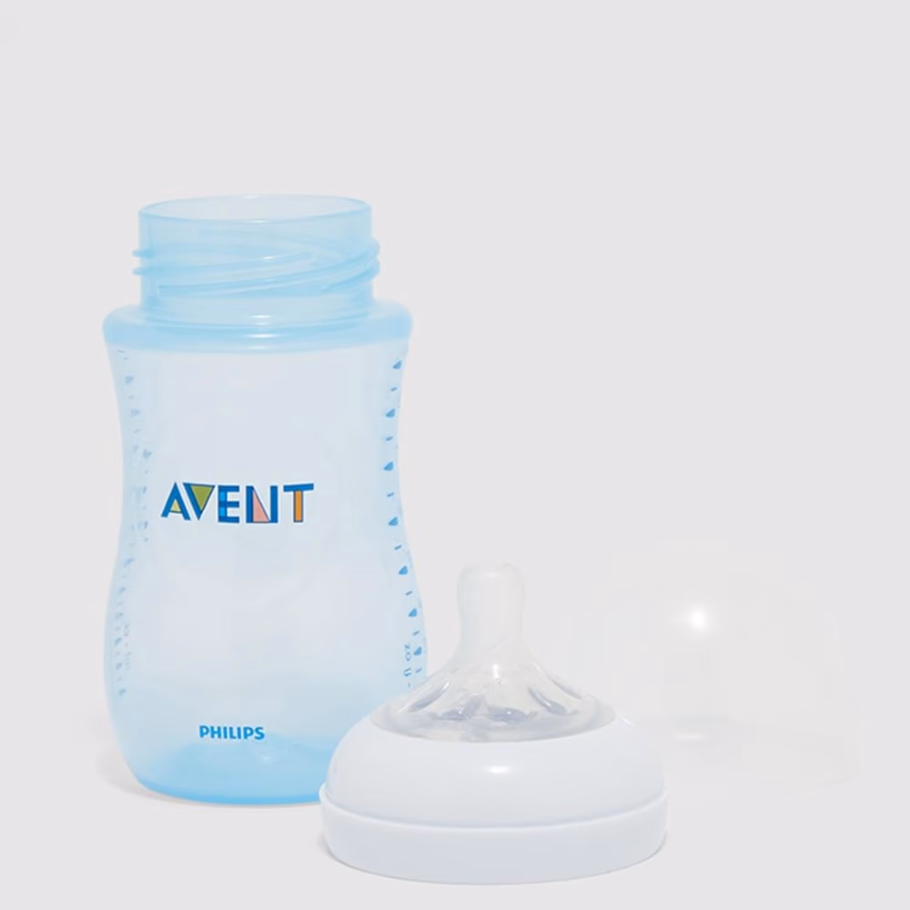 Philips Natural Feeding Bottle SCF035/17 Blue 260ML 2