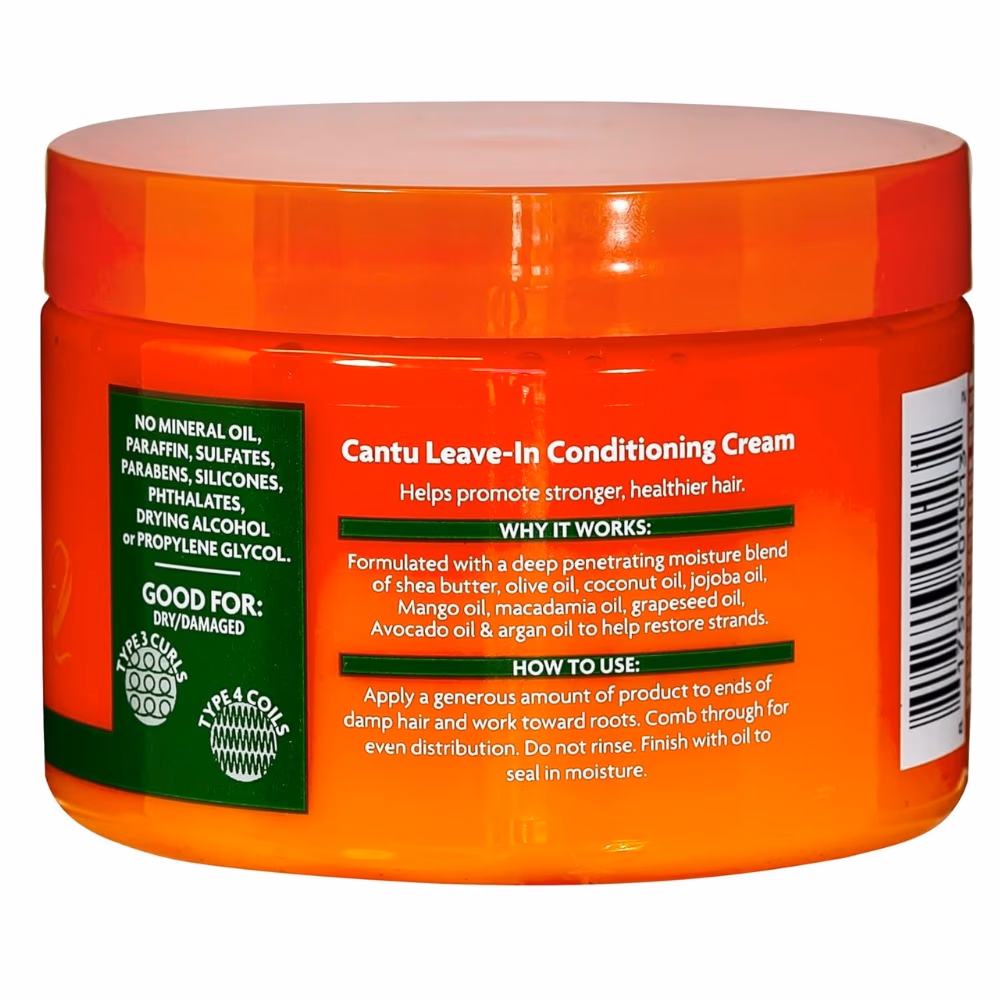  Cantu Shea Butter Leave-In Conditioning Cream 340g 3