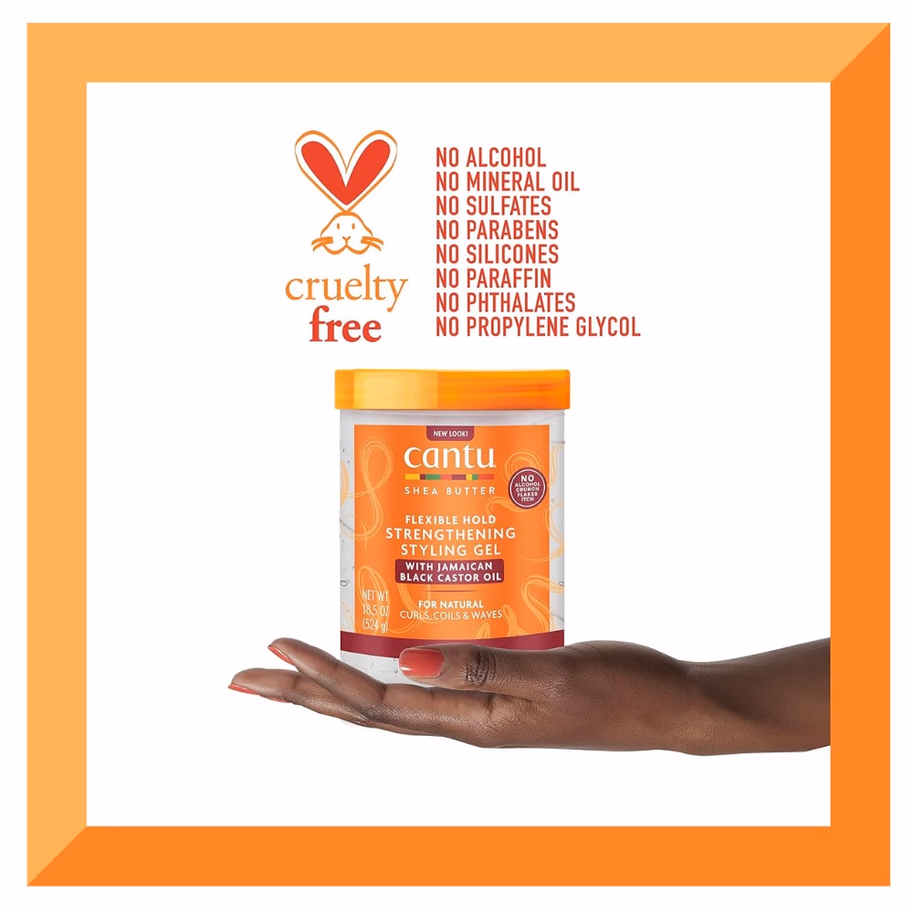 Cantu Shea Butter Strengthening Styling Gel 524g 5