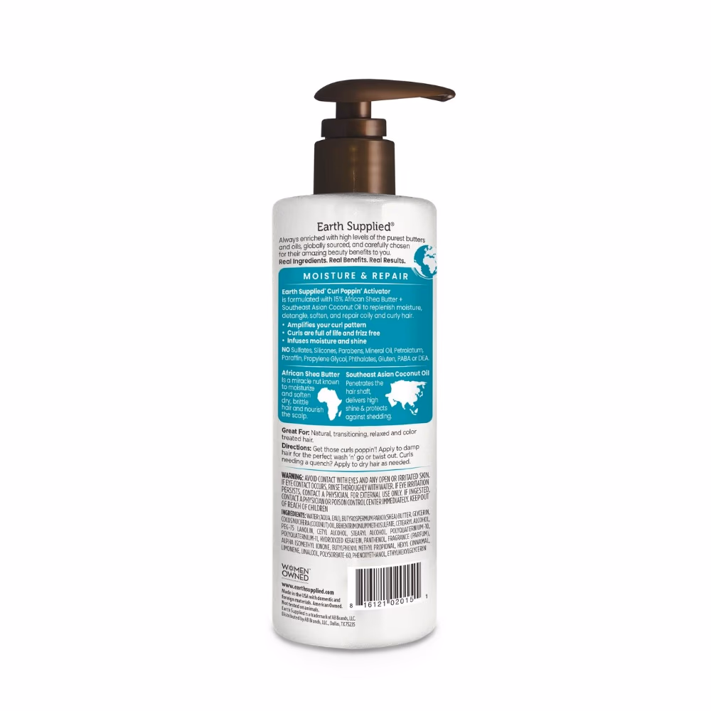 Earth Supplied Curl Poppin Activator Oil 2