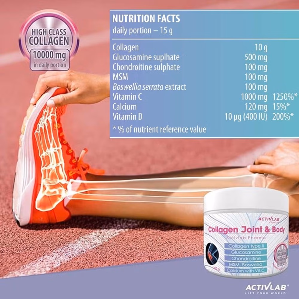 Activlab Collagen Joint Body Powder 300gm 3