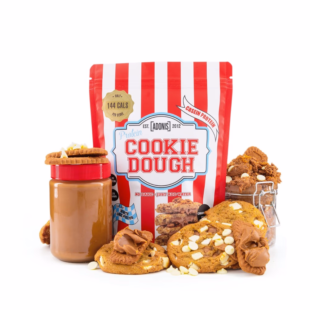 Adonis Casein Protein Cookie Dough Cara Cookie 400gm 2