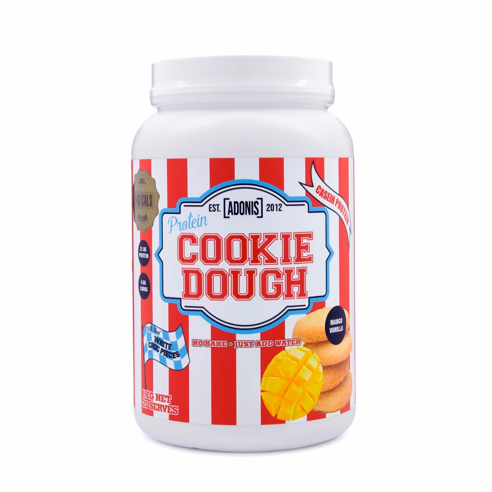 Adonis Casein Protein Cookie Dough Mango Vanilla 1Kg 2