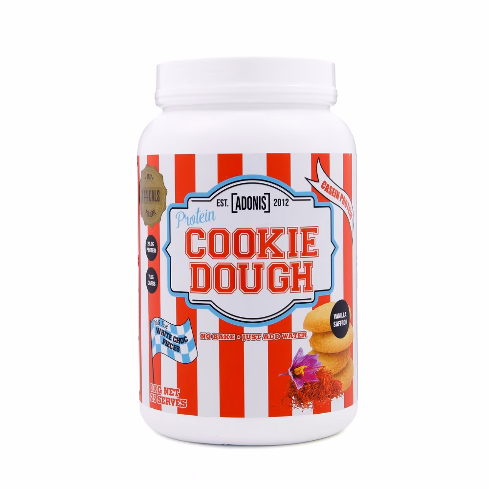Adonis Casein Protein Cookie Dough Van Saffron 1kg 2