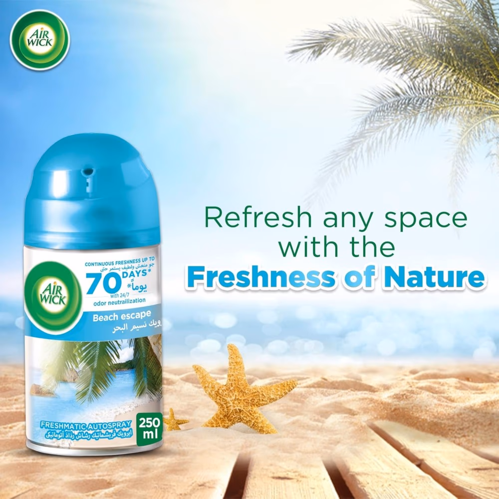 Air Wick Air Freshener Beach Escape 250ml  3