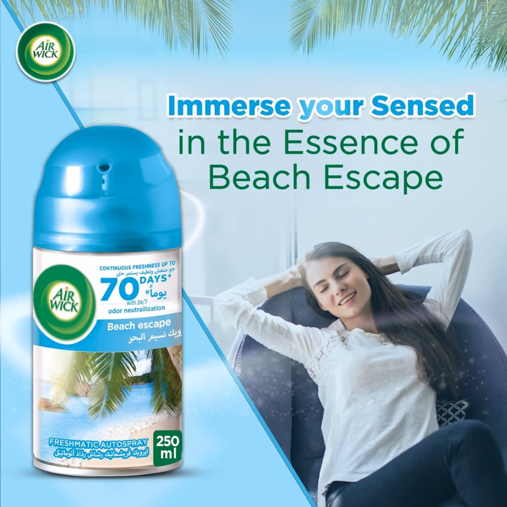 Air Wick Air Freshener Beach Escape 250ml  2