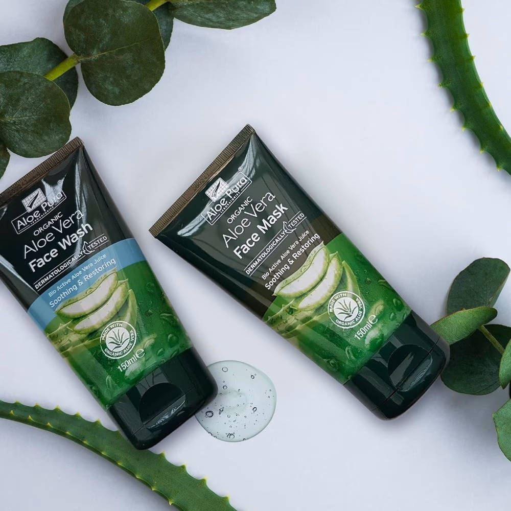 Aloe Pura Aloe Vera Face Wash 150ml 2