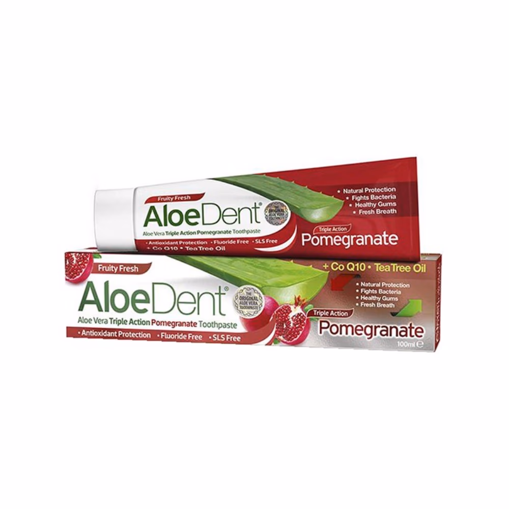 AloeDent Triple Action Pomegranate Toothpaste 100ml 2
