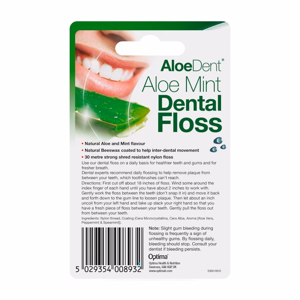 AloeDent Aloe Mint Dental Floss 30m 2