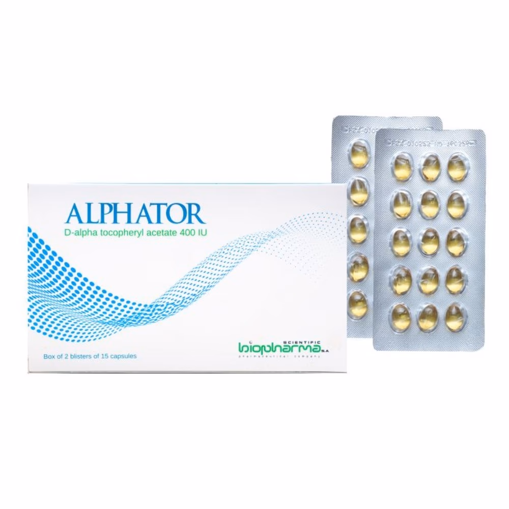 Alphator 400 IU Capsules (15 Capsules) 2