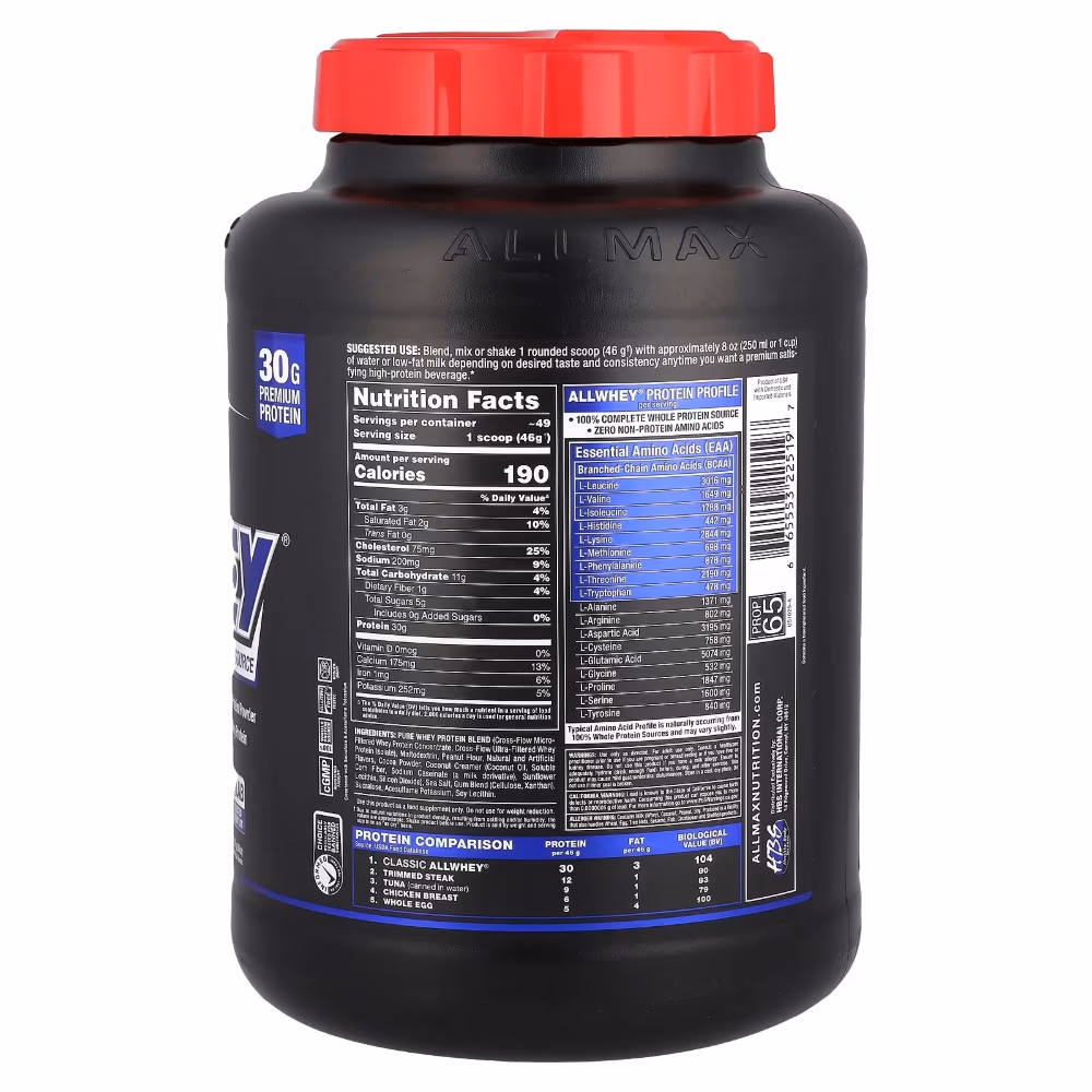 AM AllWhey Classic Chocolate Peanut Butter 5lb 2