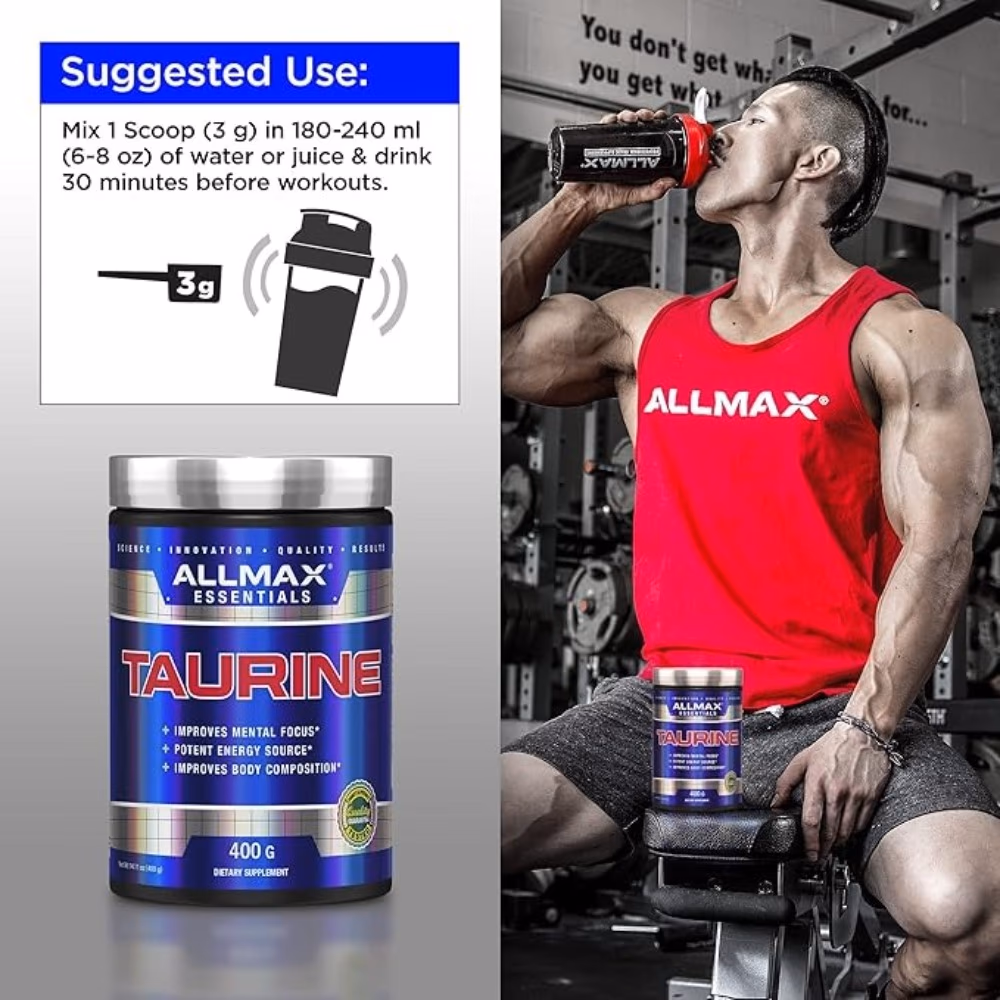 Allmax Taurine Powder 400g 4