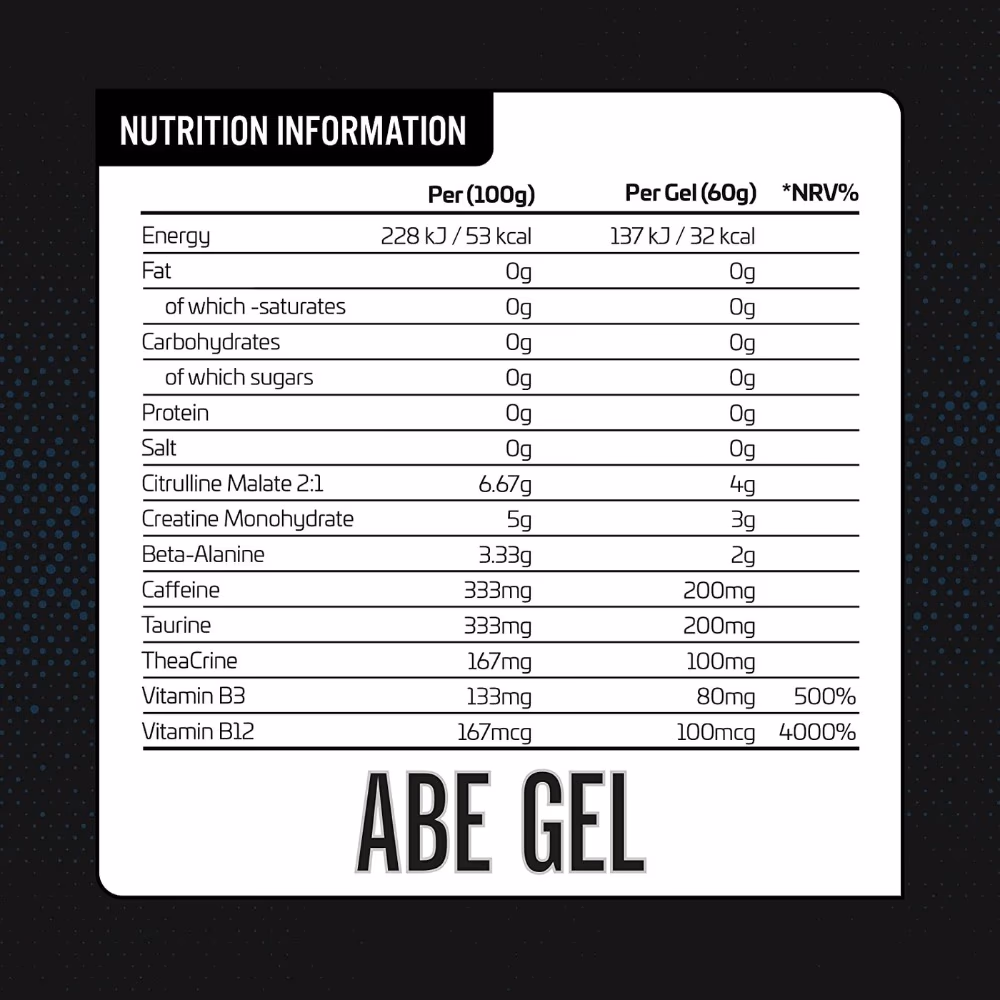 Applied Nutrition ABE Pre-Workout Gel Candy Ice Blast 60gm 4
