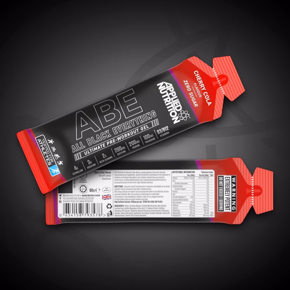 Applied Nutrition ABE Pre-Workout Gel Cherry Cola 60gm 2
