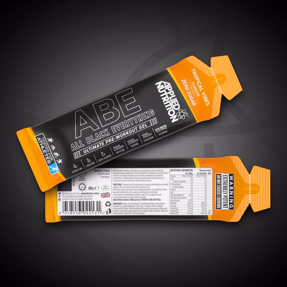 Applied Nutrition ABE Pre-Workout Gel Tropical Vibes 60gm 2