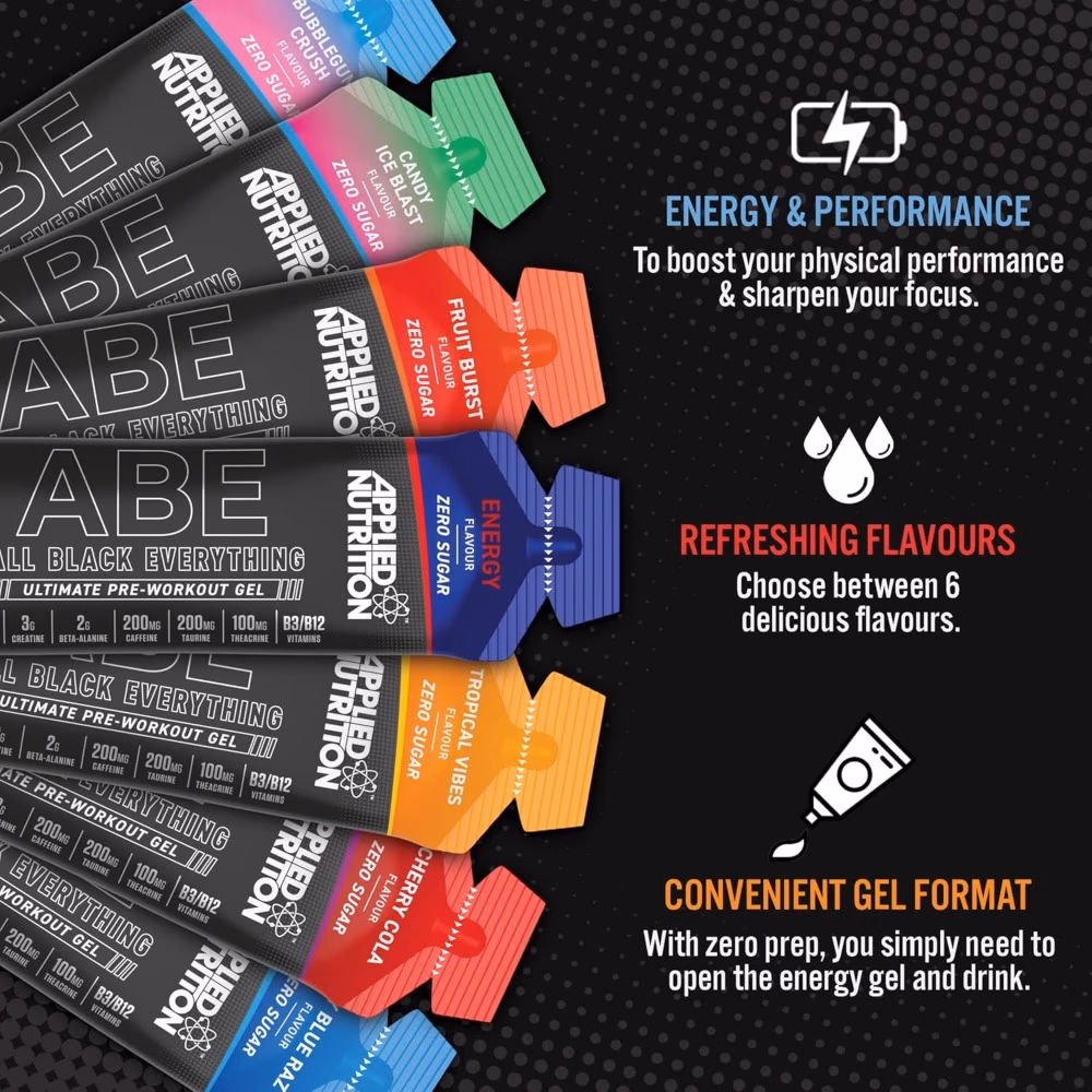 Applied Nutrition ABE Pre-Workout Gel Tropical Vibes 60gm 3