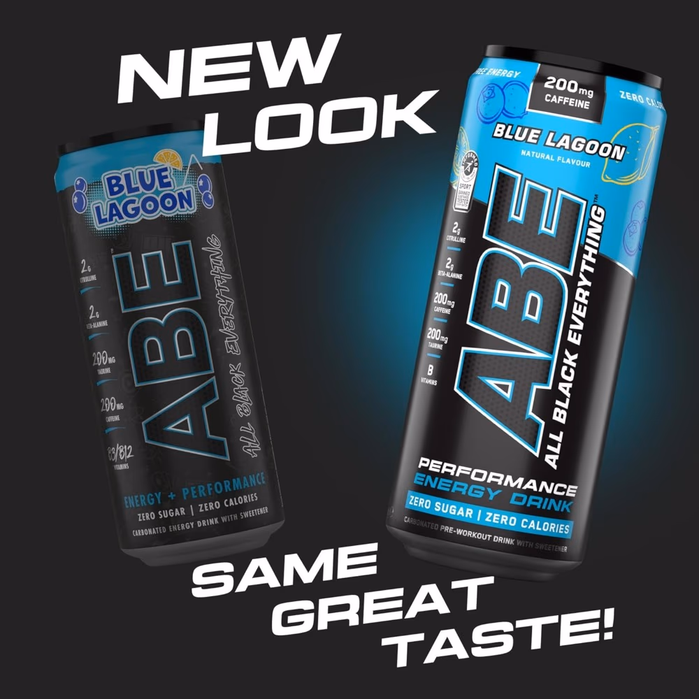 Applied Nutrition ABE Pre-Workout RTD Blue Lagoon 330ml 4