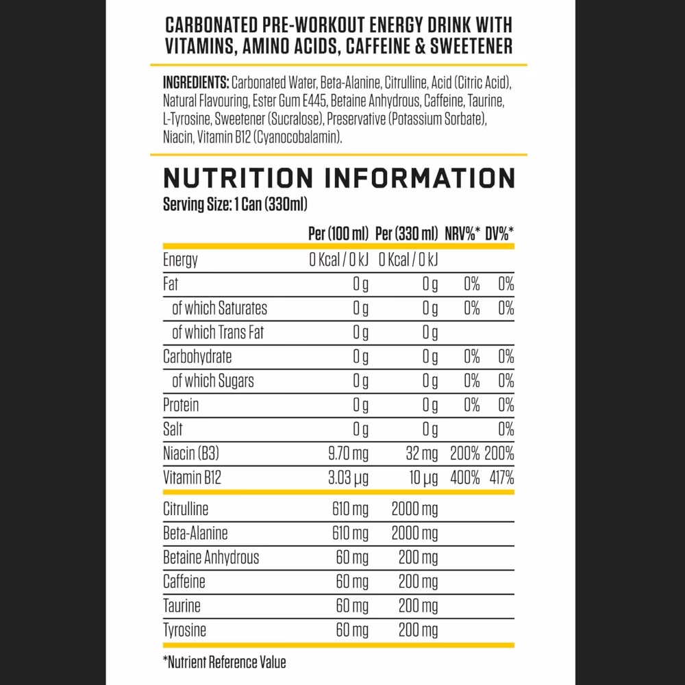 Applied Nutrition ABE Pre-Workout RTD Cloudy Lemonade 330ml 3
