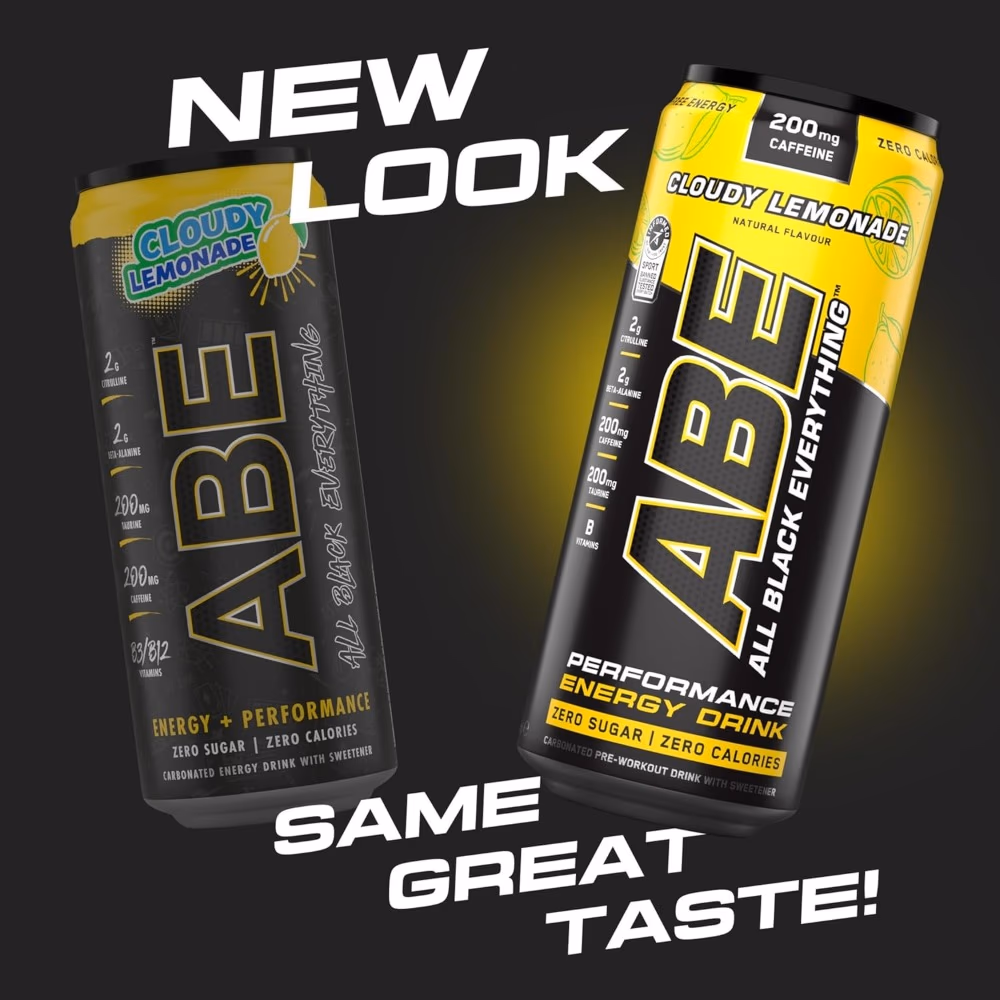 Applied Nutrition ABE Pre-Workout RTD Cloudy Lemonade 330ml 4