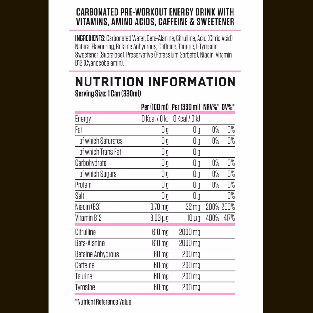 Applied Nutrition ABE Pre-Workout RTD Fruit Candy 330ml 3