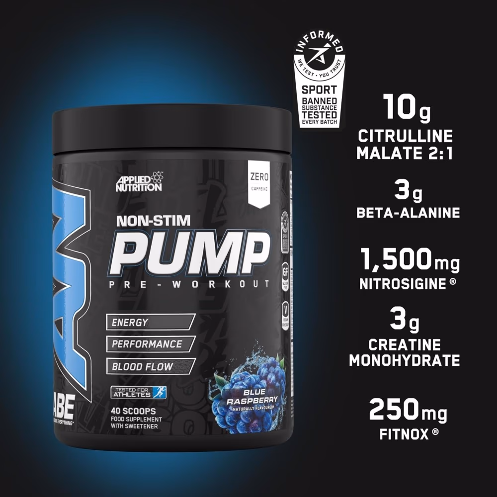 Applied Nutrition ABE Pump Blue Raz 500gm 2