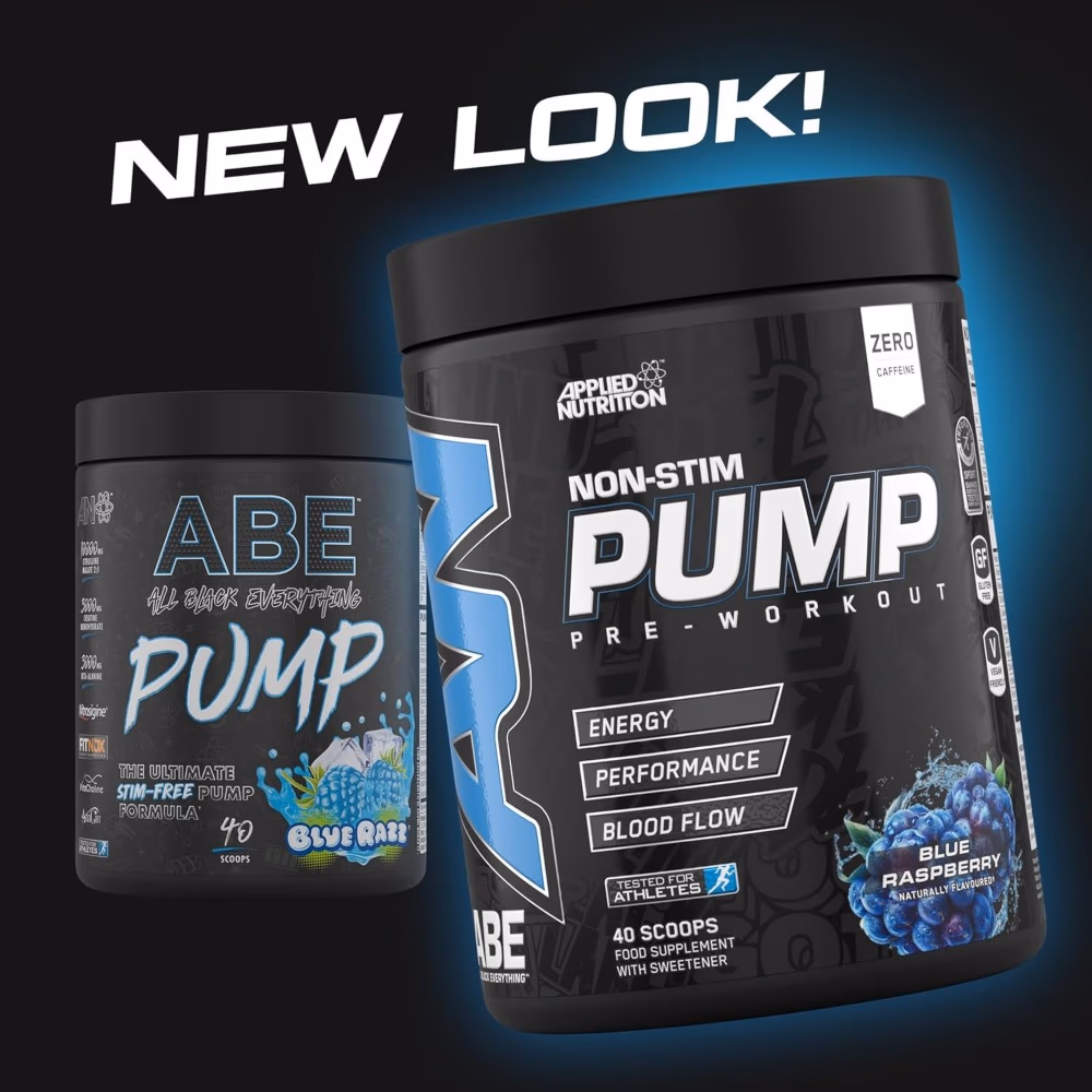 Applied Nutrition ABE Pump Blue Raz 500gm 3