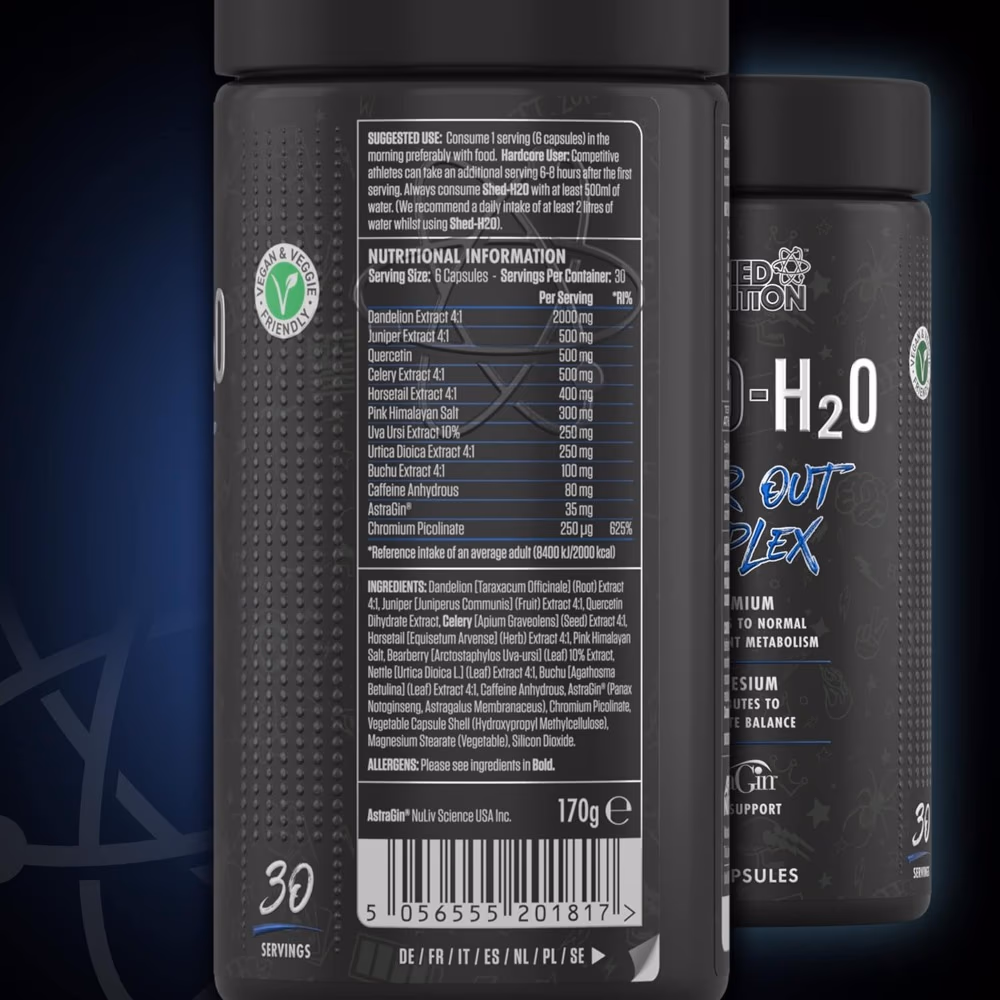 Applied Nutrition ABE Shed H2O 180 Capsules 2