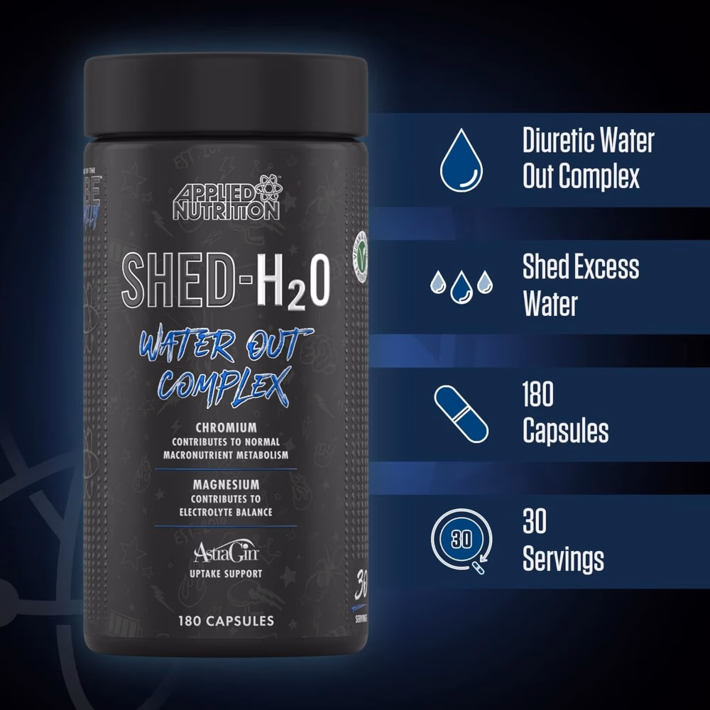 Applied Nutrition ABE Shed H2O 180 Capsules 3