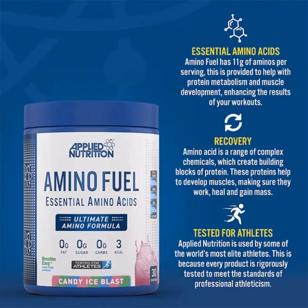 Applied Nutrition Amino Fuel EAA Candy Ice Blast 30 Servings 4