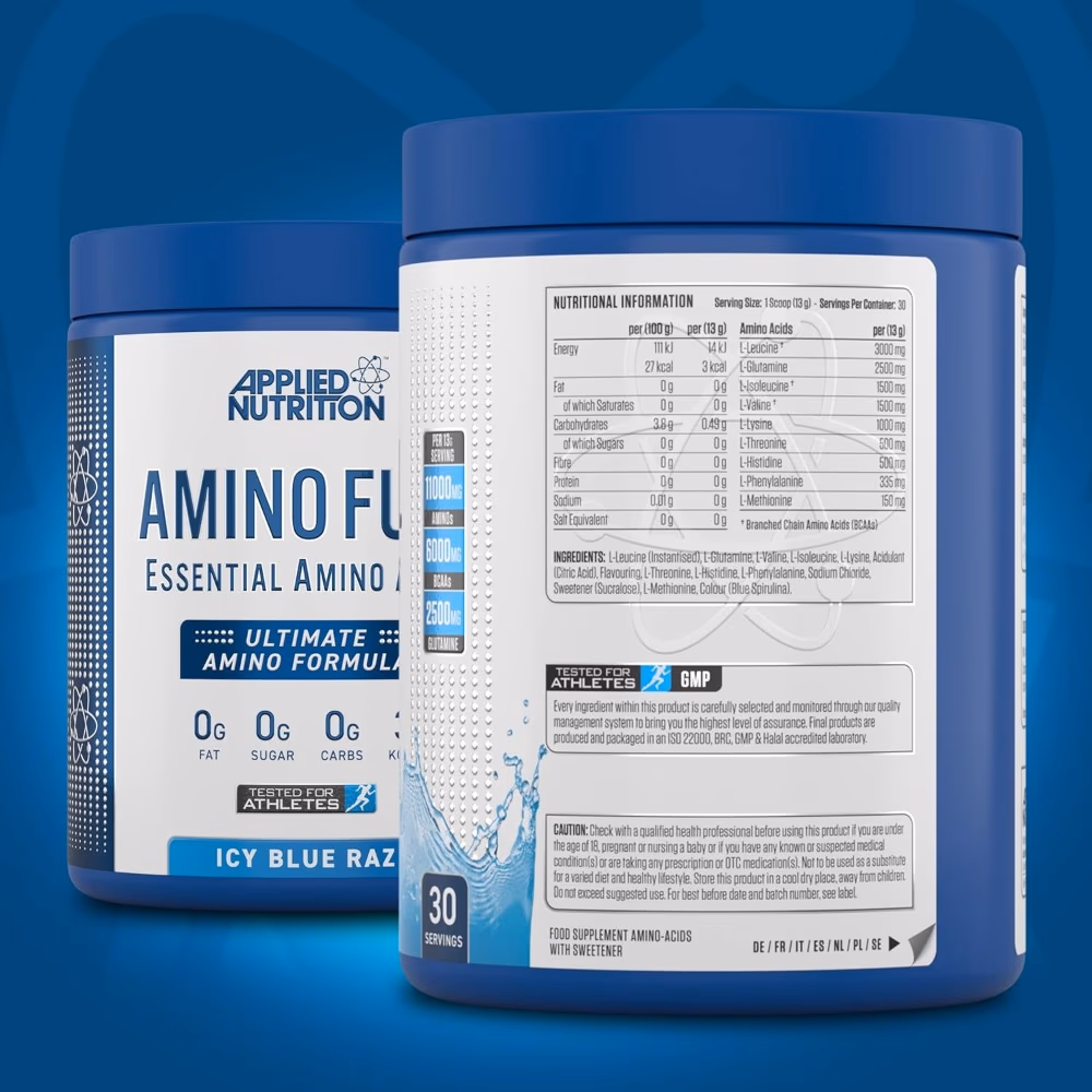 Applied Nutrition Amino Fuel EAA Icy Blue Raz 30 Servings 3