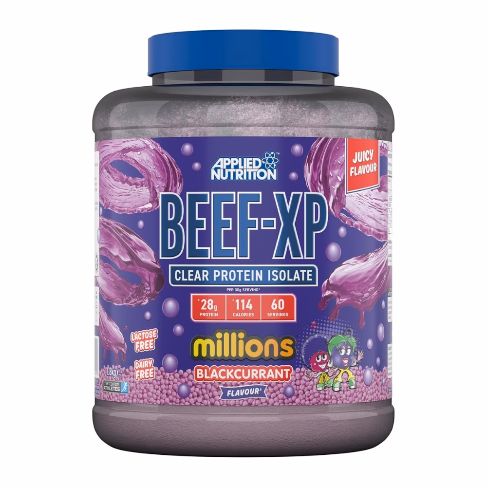 Applied Nutrition Beef-XP Clear Beef Protein Millions 2kg Black Currant 1.8kg 2