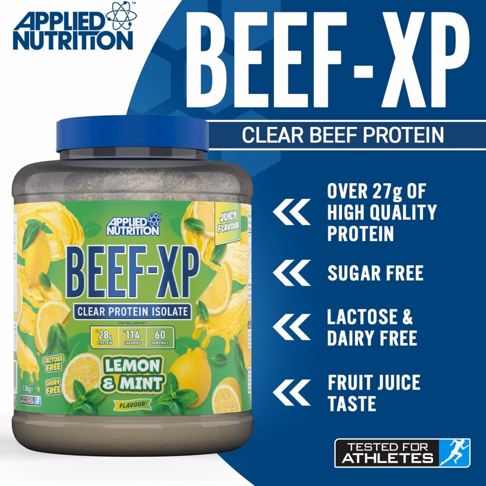Applied Nutrition Beef-XP Clear Protein Isolate Lemon Mint 1.8kg 2