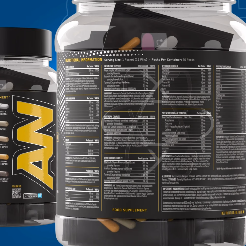 Applied Nutrition Black Stak Ultimate Health 30 Packs 3