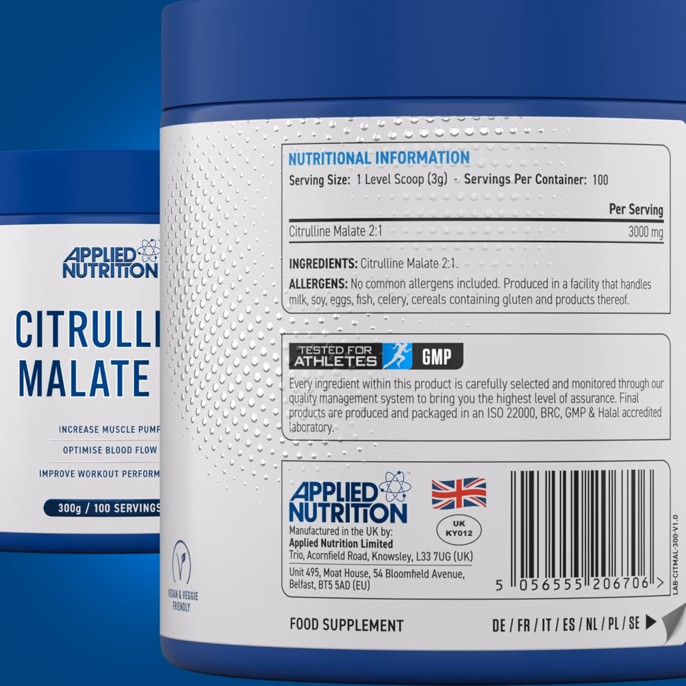 Applied Nutrition Citrulline Malate 2:1 Powder 300g 2