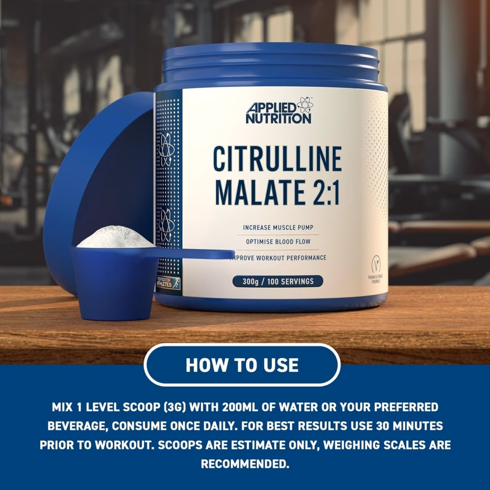 Applied Nutrition Citrulline Malate 2:1 Powder 300g 4