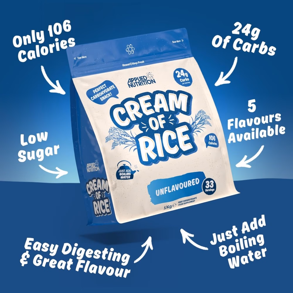 Applied Nutrition Cream of Rice Unflavoured 1kg 2