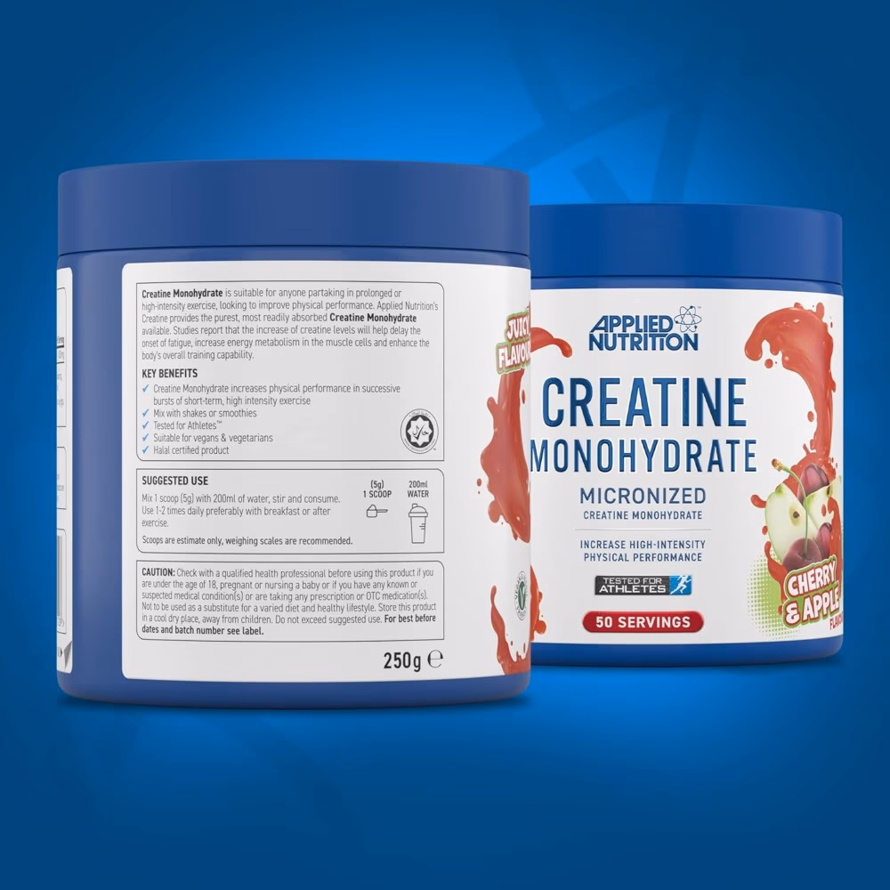 Applied Nutrition Creatine Monohydrate Powder Cherry and Apple 250g 5