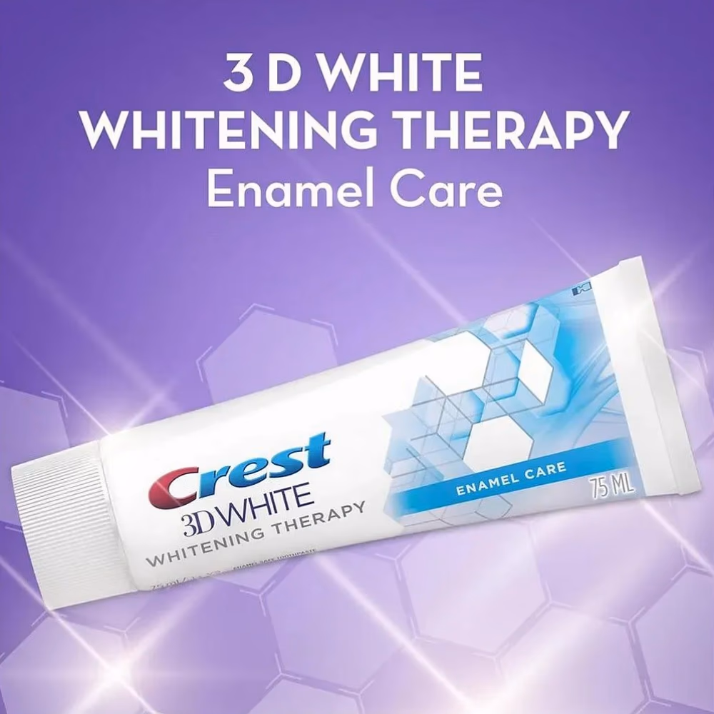Crest 3D White Enamel Care Toothpaste 75ML  4