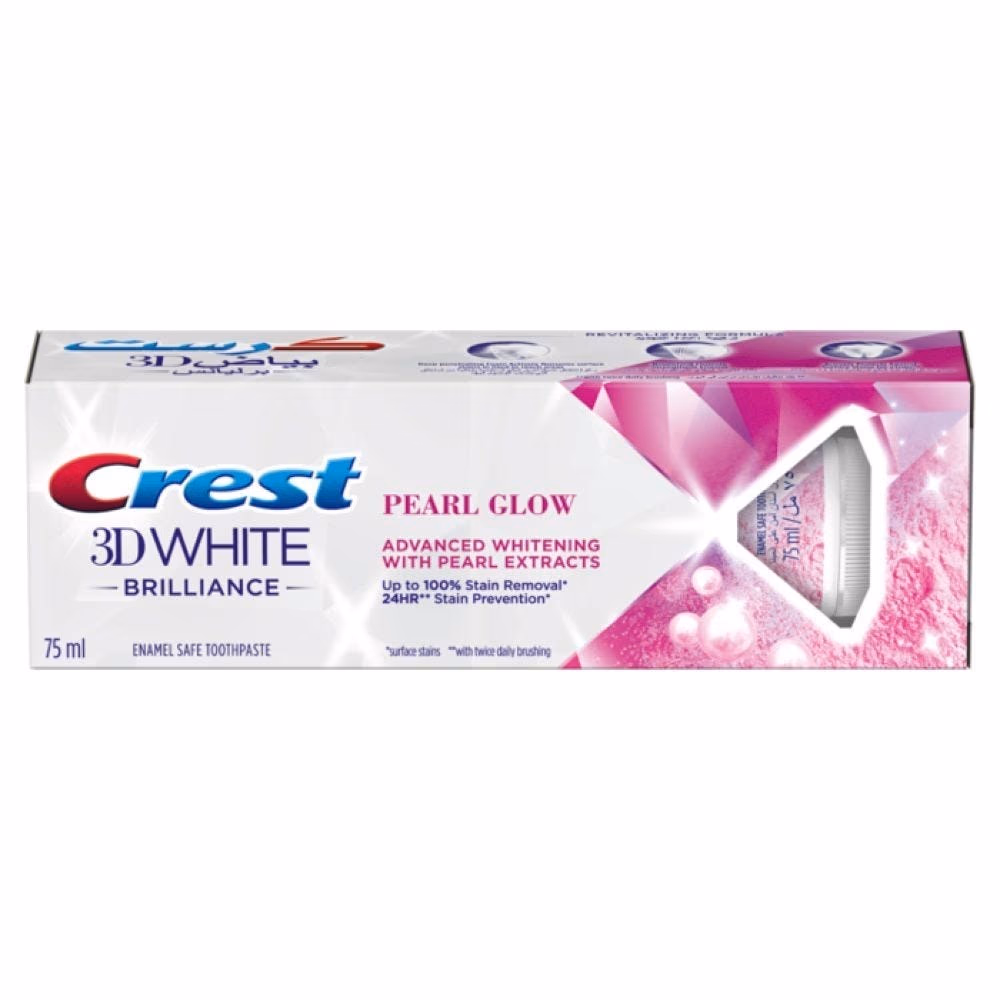 Crest 3D White Pearl Glow Toothpaste 75ML  4
