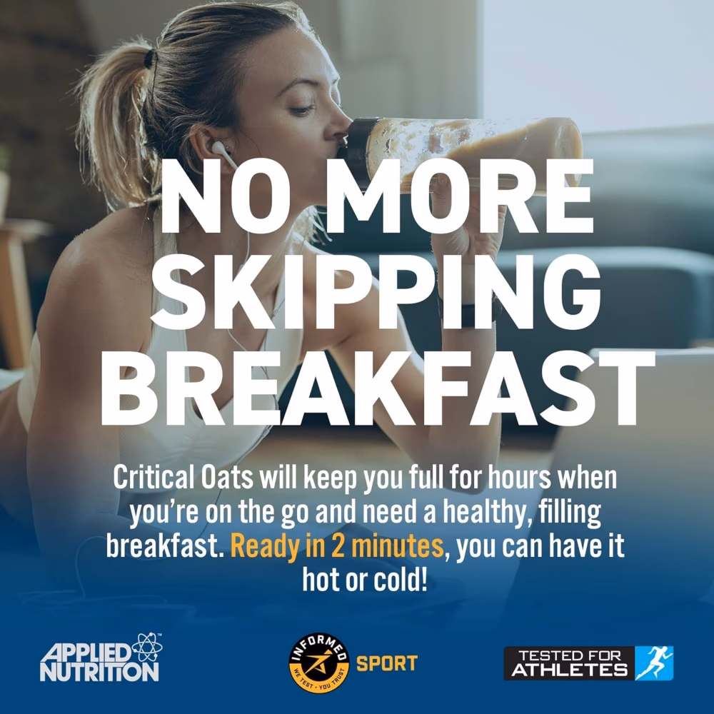 Applied Nutrition Critical Oats Chocolate 3kg 4
