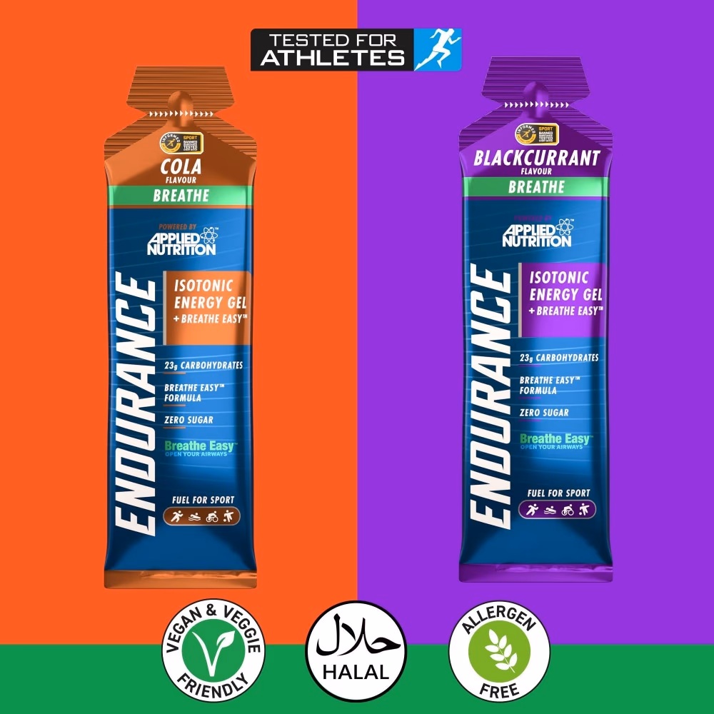 Applied Nutrition Endurance Breathe Energy Gel Blackcurrant 60g x 1Piece 2