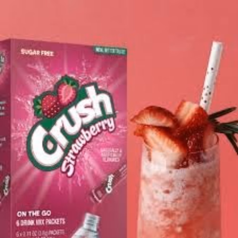 Crush Drink Strawberry Sachet 6S 5
