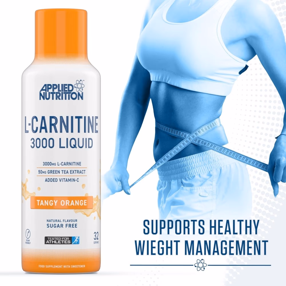 Applied Nutrition L-Carnitine 3000 Liquid Tangy Orange 480ml 3