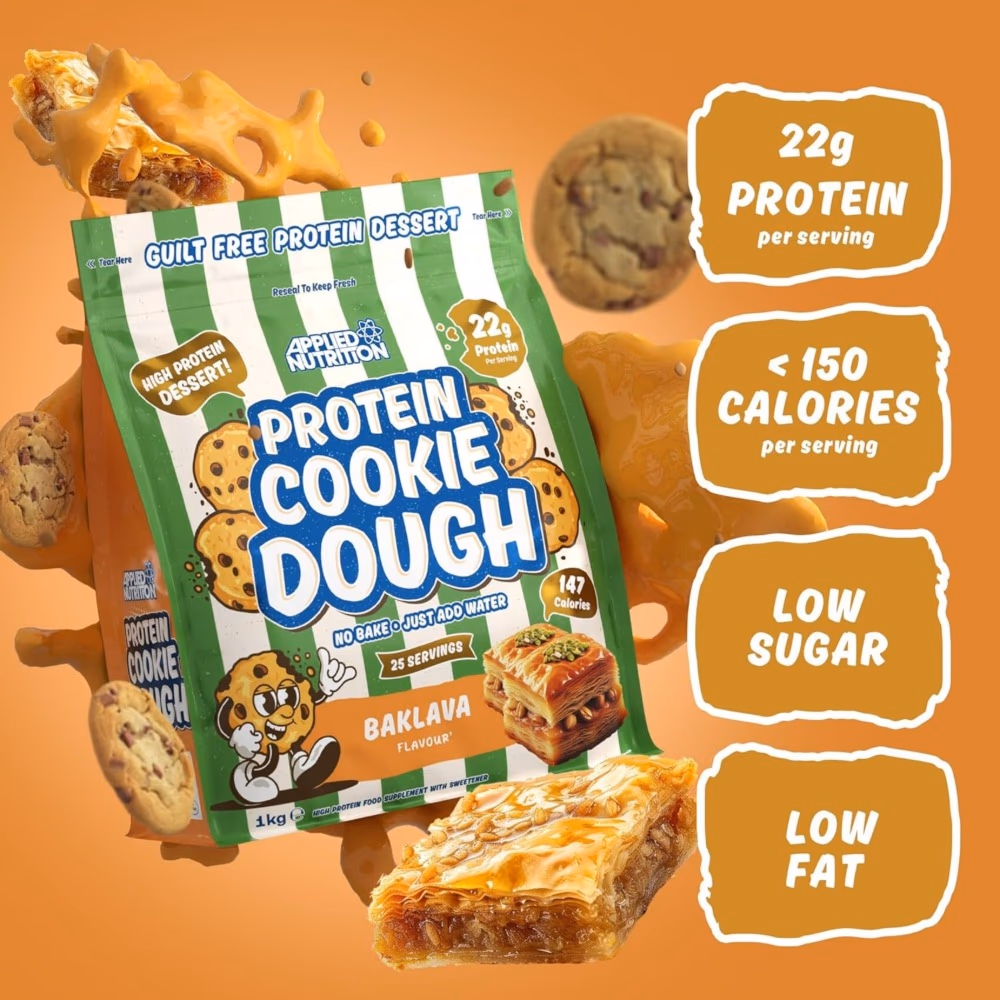 Applied Nutrition Protein Cookie Dough Baklava 1kg  2
