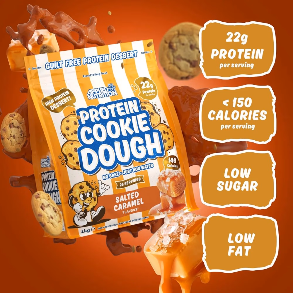 Applied Nutrition Protein Cookie Dough Salted Caramel 1kg 2
